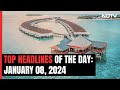 Maldives suspends 3 ministers over row with india  top headlines of the day january 08 2024