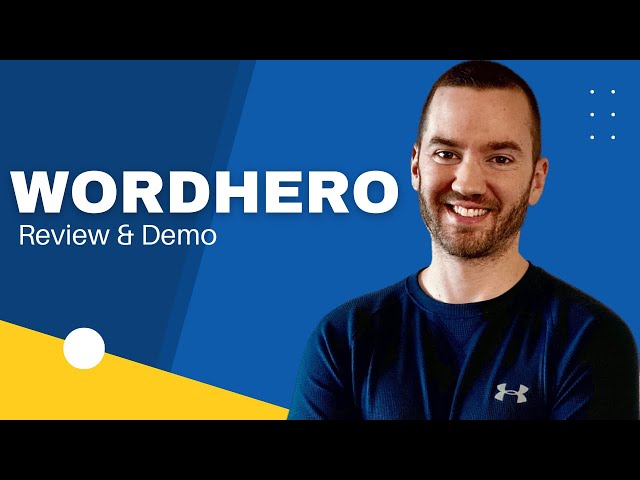 Lifetime Deal Overview of wordhero