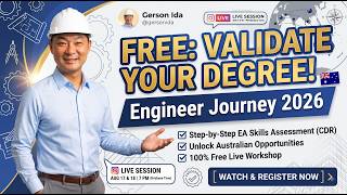 LIVE 1: The validation pathways and the CDR steps - Engineer Journey 2026