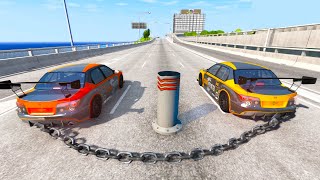 Satisfying Car Crashes Compilation #17 Beamng Drive (Car Shredding Experiment)