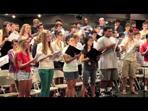 Idyllwild Arts Summer Program High School Festival Choir Rehearsal In Rush Hall