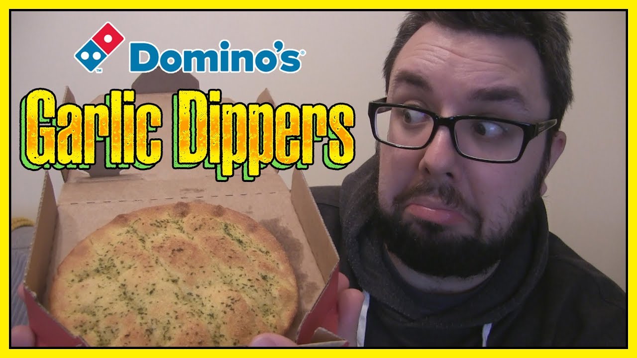 Domino's Garlic Dippers Review YouTube