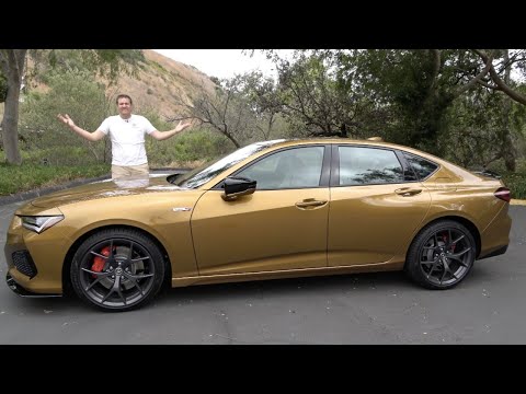 Acura TLX Type S 2021 года - это неожиданно спортивный седан от Acura