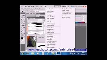 Photoshop CS6 Tutorial Using the Brush Panel Adobe Training