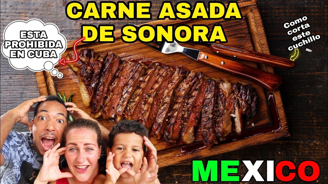 🇲🇽 La mejor carne 🍖 asada de México *CUBANOS REACCIONAN*
