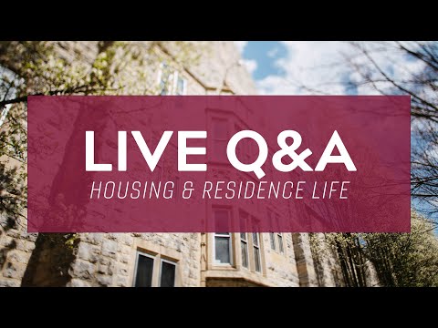 Housing & Residence Life Q&A