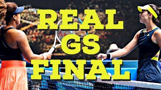 The REAL Grand Slam Final in these years (WTA tennis)