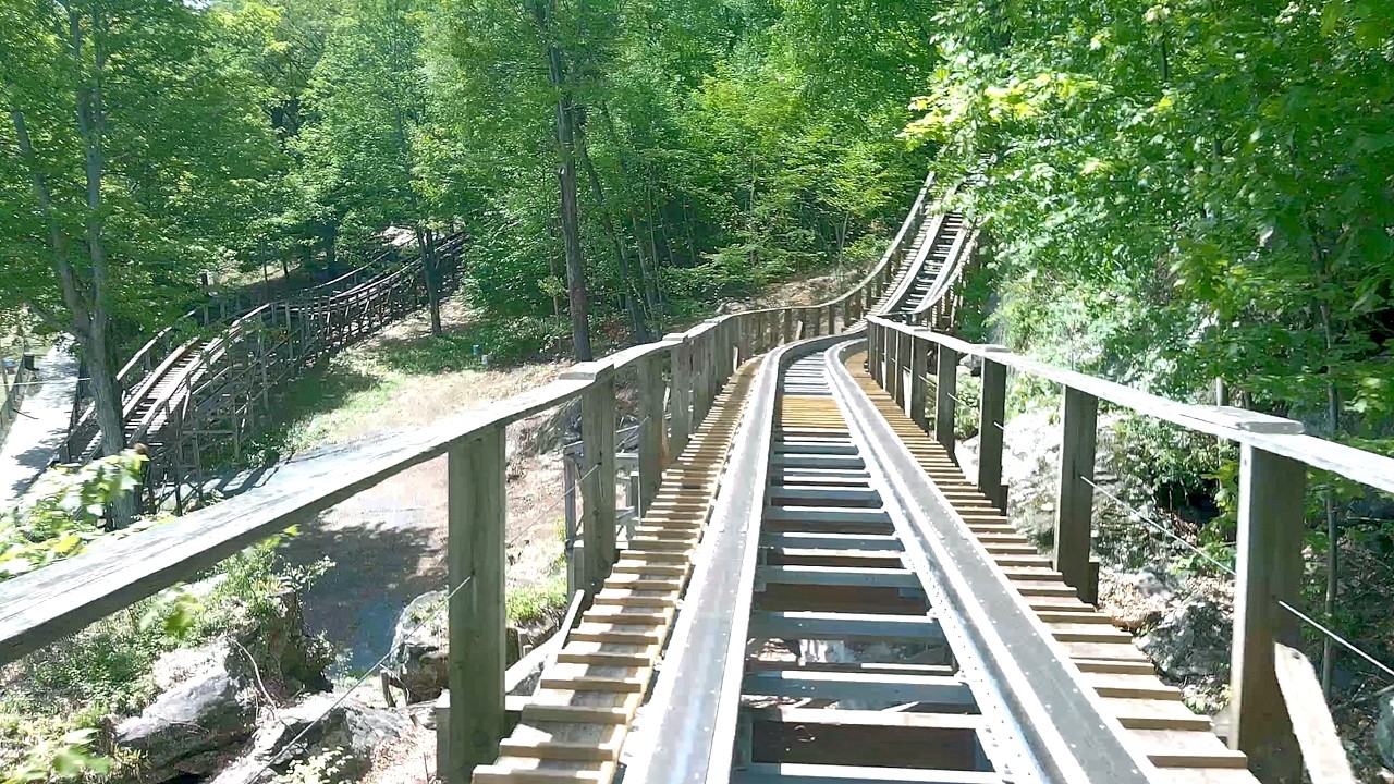 Boulder Dash Front Row POV (2025) Lake Compounce