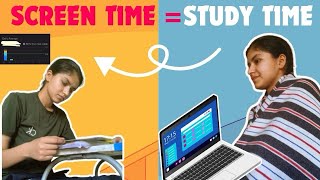 Swapping my screen time with study time 📲📚| Study Challenge