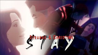 ➤if you cant be right here {strange & christine || what if}