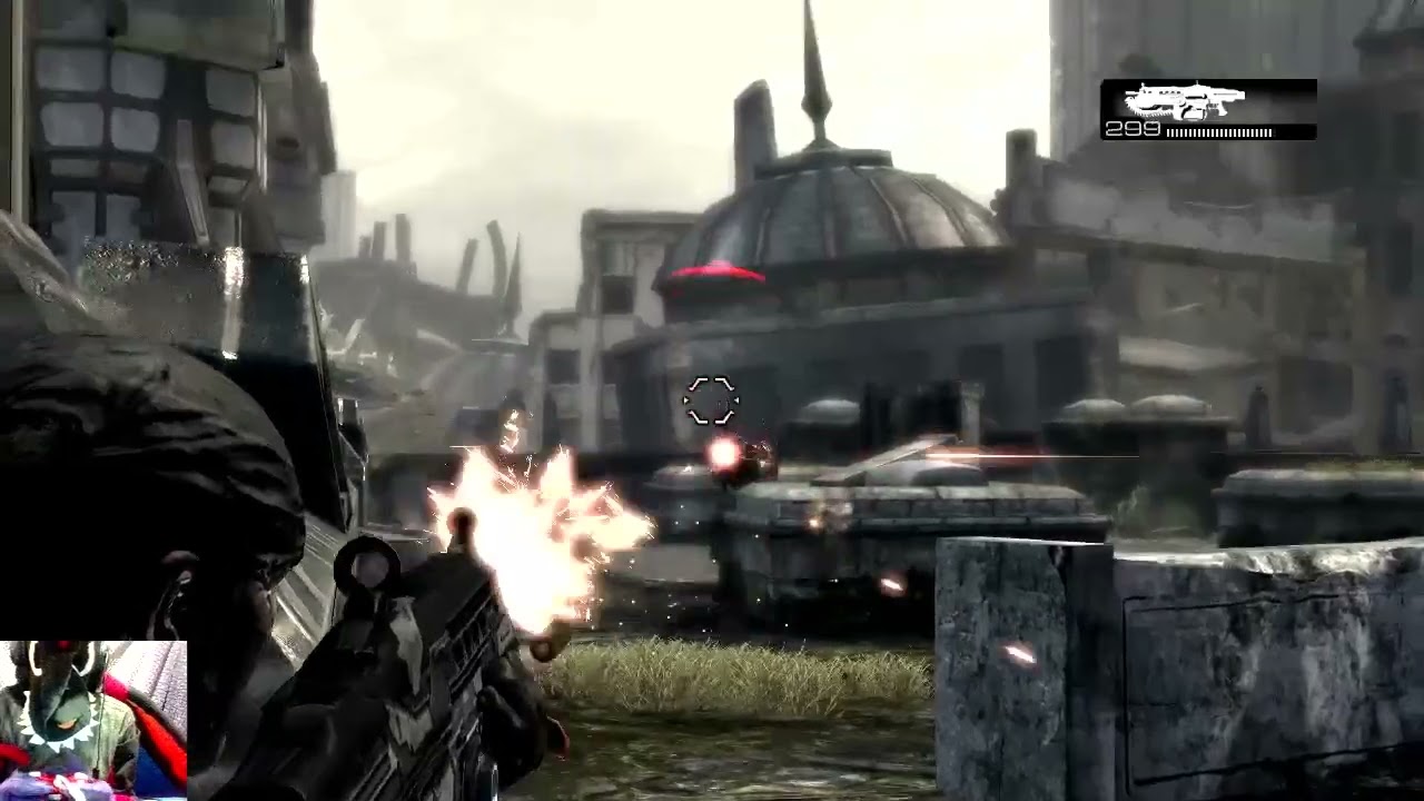 Gears of War Let's Play pt 2 Hole Lotta Locusts