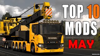TOP 10 ETS2 MODS - MAY 2024 | Euro Truck Simulator 2 Mods