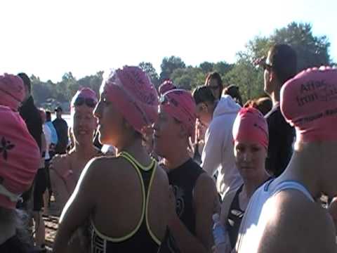 Aflac Irongirl 2010- Kim Peterson Swim 1