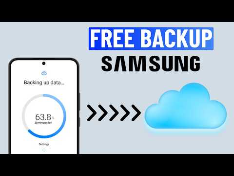 How to Backup Samsung Phone to Cloud (Free Unlimited Storage)