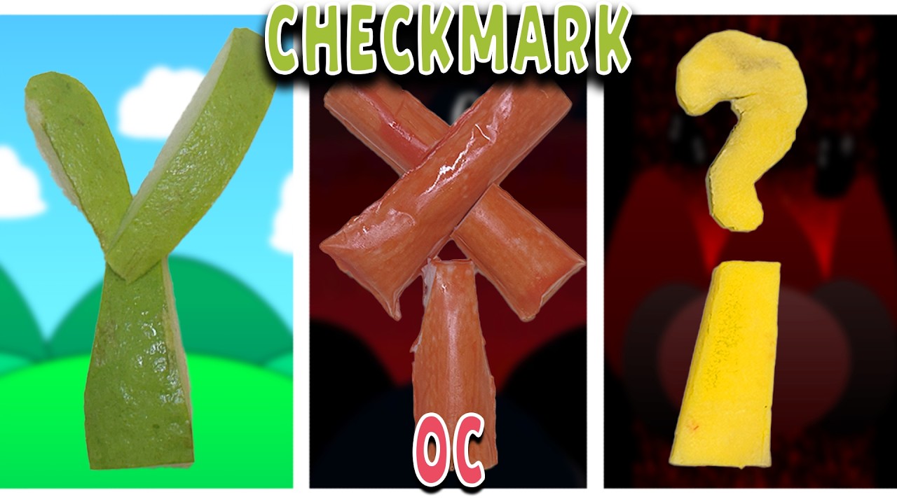FOOD Incredibox Sprunki OC: Checkmark from Phase 1 to Phase 3 #incredibox #sprunkioc