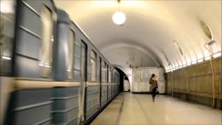 Public transport Moscow, Subway and tram, short movie