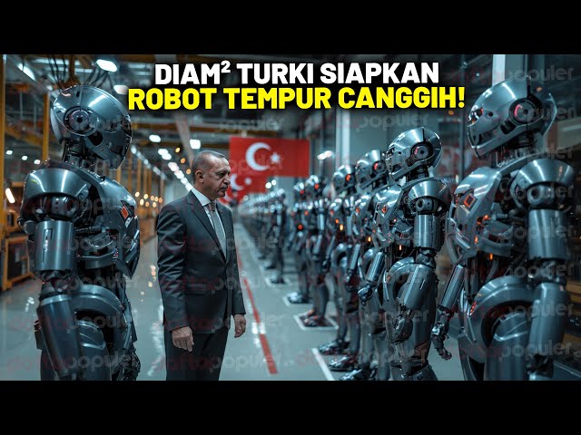 ERDOGAN LUNCURKAN TENTARA ROBOT PERTAMA! Alutsista Robot Canggih Militer Turki Sangat Ditakuti class=