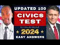 US Citizenship Test 2024 Questions and Answers: 100 Civics History/ Government, Ciudadania Americana