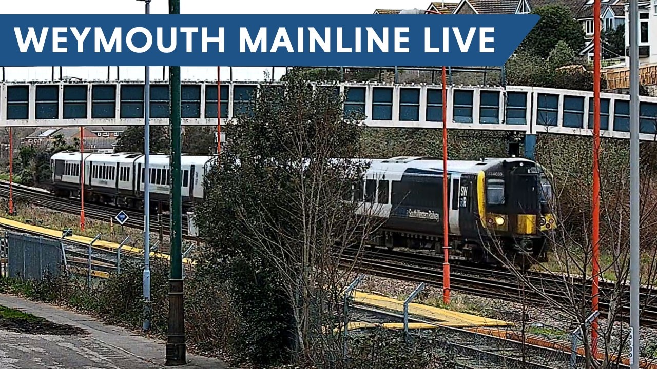 Weymouth Mainline Railcam: 24/7 Train Arrivals & Departures | Dorset, UK