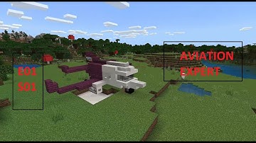 Minecraft - How To Make a Embraer ERJ-175 Tutorial ✈️