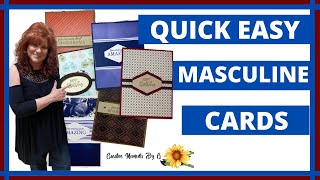 Quick And Easy Masculine Cards
