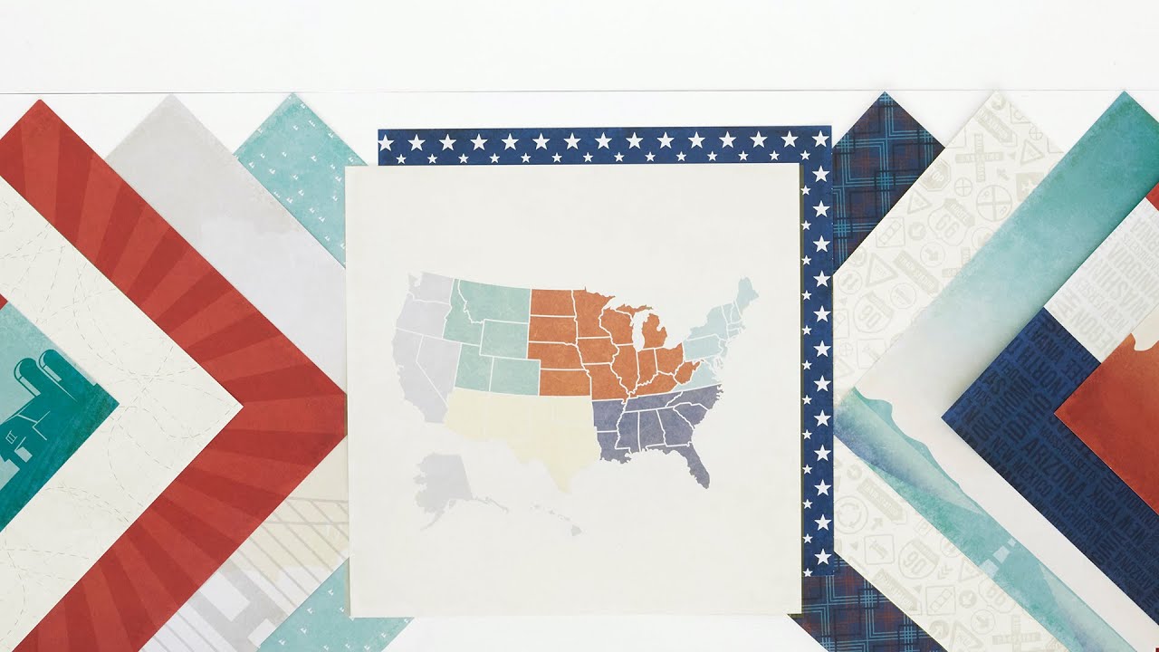 Scenic Route Paper Pack by Creative Memories