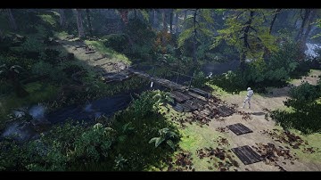 Creating Creek and Forest (Unreal Engine 4)