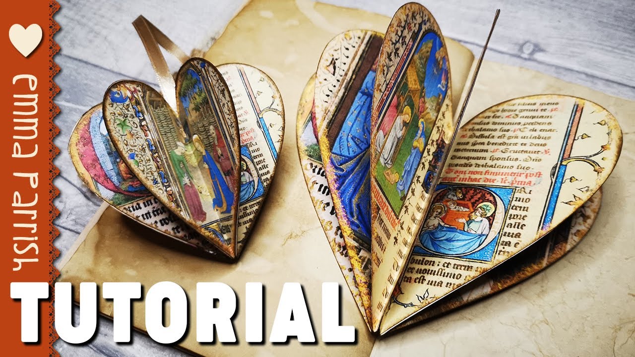 Junk Journal Insert & Decoration Tutorial- Old Illuminated Manuscript ...