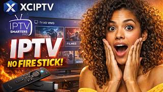 Os 2 Melhores Apps de IPTV no FIRE STICK 😱 (XCIPTV + Smarters Pro)