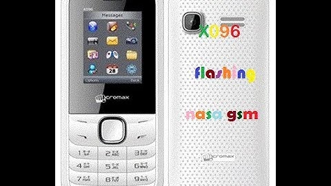 micromax x096 flashing
