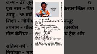 Pt Usha Jivan Parichay