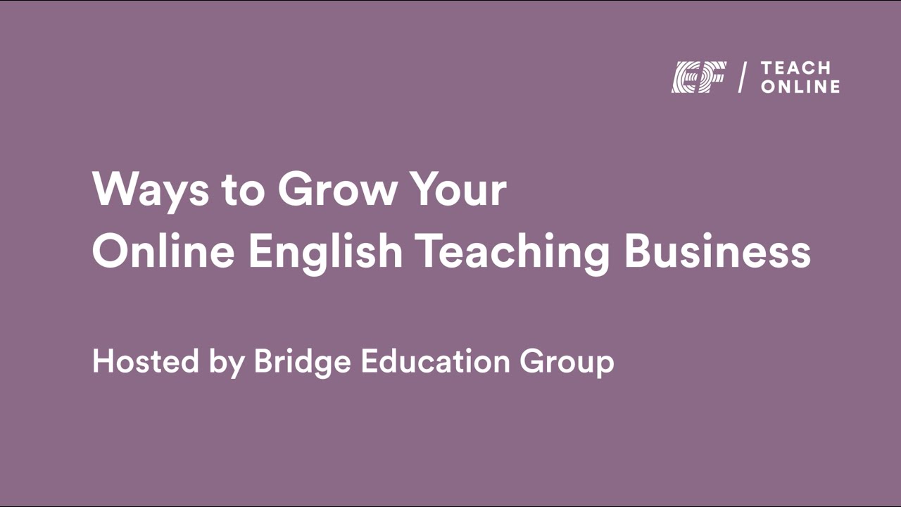 Ways to Grow Your Online English Teaching Business by Rachel Story ...