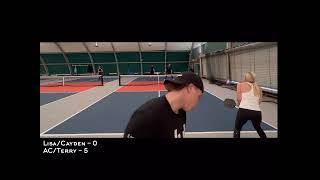 Lisa / Cayden vs AC / Terry at Kickingbird OkC 3.29.23 💪🏼🏓🥳 commentary included