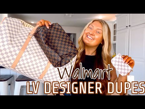 LOUIS VUITTON INSPIRED WALMART HAUL, HAUL+REVIEW