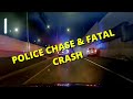 Police Chase With Fatal Crash - Lisle Police Department