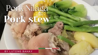 Nilagang Pata ng Baboy