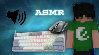 Bedwars Keyboard and Mouse Sound Asmr | Pika Bedwars #9 | GamerCron