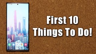 Samsung Galaxy S22 Ultra  First 10 Things To Do! (Tips and Tricks)