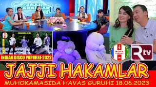 Renessans TV &quot;Jajji hakamlar&quot; muhokamasida HAVAS gruhi klipi / 18.06.2023