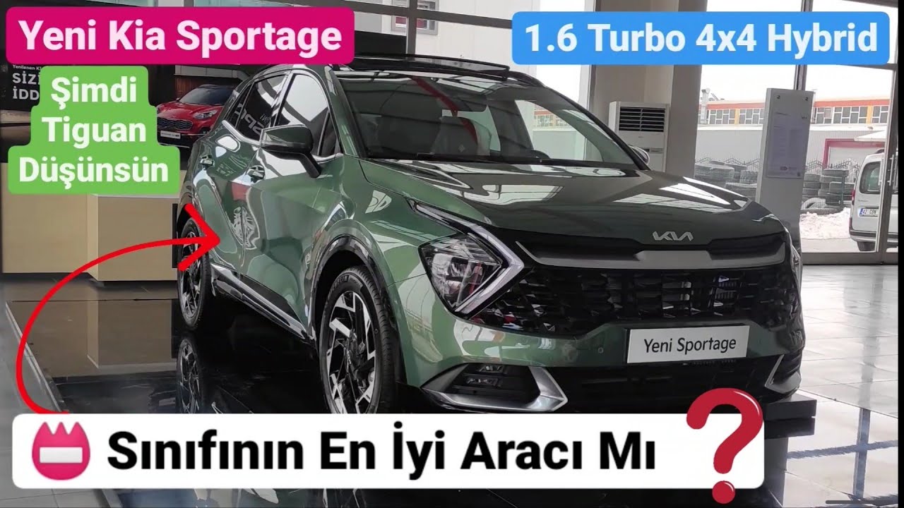 Yeni Kia Sportage 2022 Test Sürüşü Prestige Donanım 1.6 Hybrid 4x4 / Sınıfının En İyi Aracı Mı ?