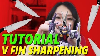 Tutorial Menajamkan V-Fin How To Sharpen V Fin