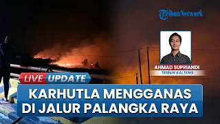 Wildfire Surrounds Tumbang Nusa Palangka Raya Route, Raging Flames Successfully Controlled by Joi...