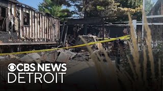 3 families displaced after fire tears through their homes in White Lake Township
