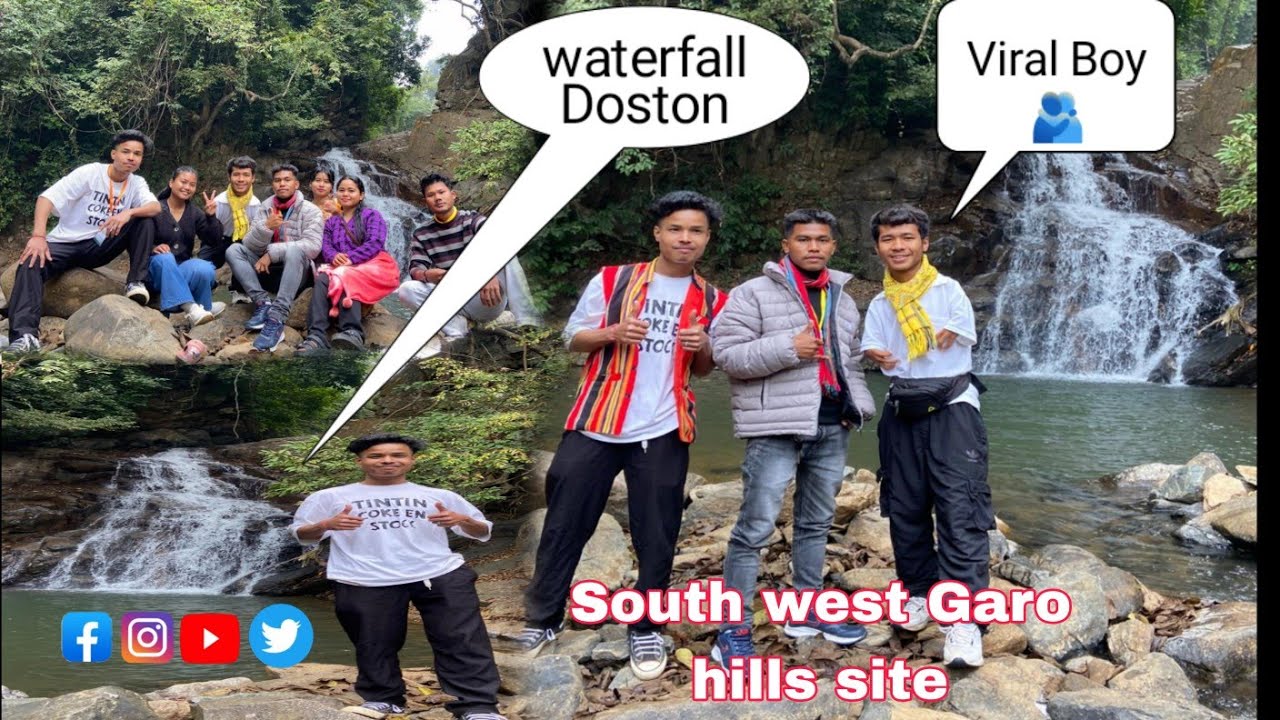 || Waterfall 🌊😍Garo hills site || 