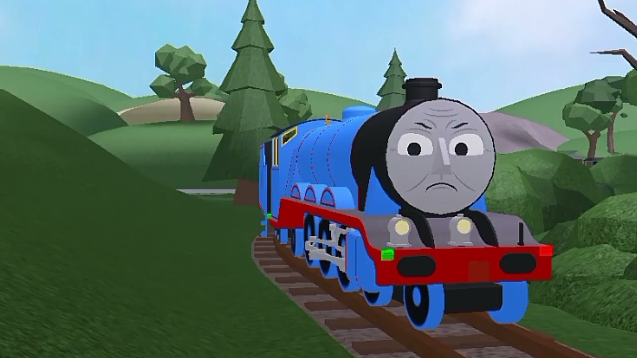 Gordon Takes A Tumble Blue Train With Friends Remake