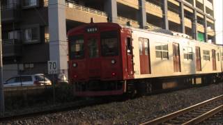 ［平成26年9月5日収録　103系1500番台電車地上音］　筑肥線　筑前前原ー波多江間地上音　428C通過　103系　E14+E15
