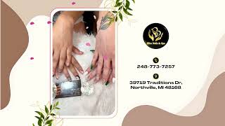 Nail design at Bliss Nails and Spa