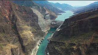 Exploring China's mega hydropower station of Baihetan