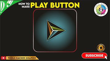 How to make Play Button in Corel  | by Tools Hacker Graphix