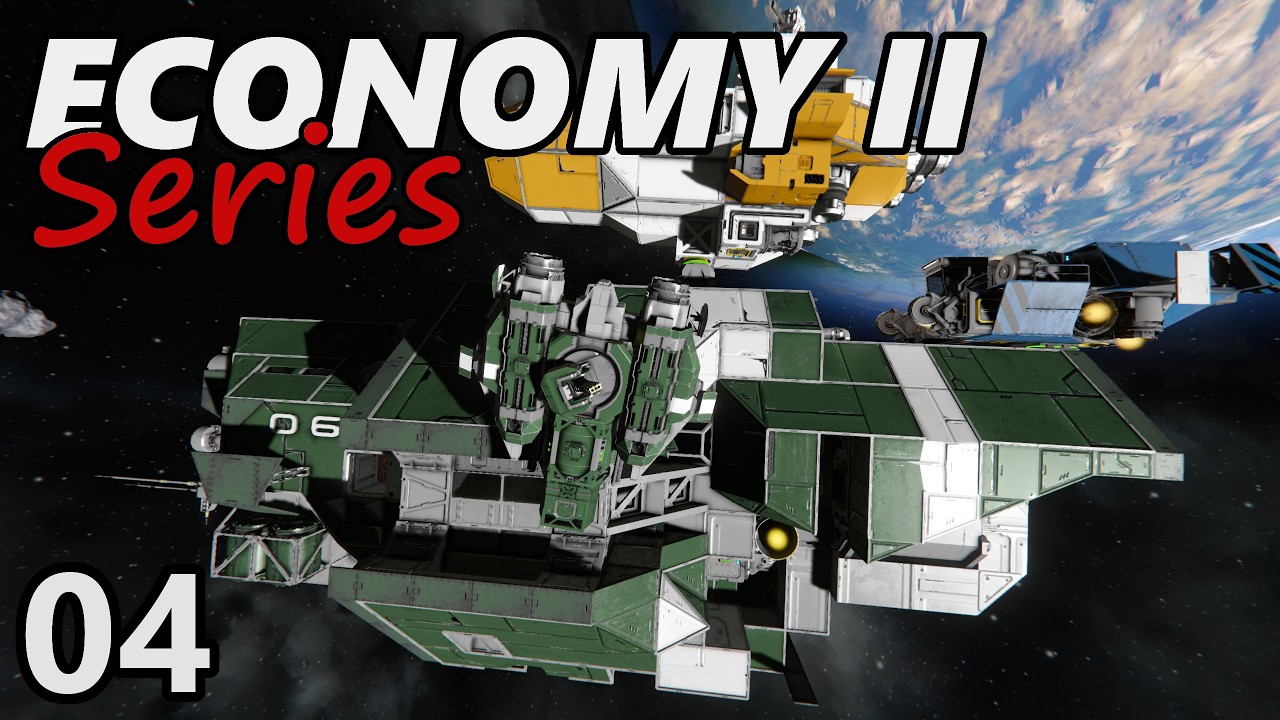 Space Engineers Economy 2 Series - E04 - Found a Huge Fixer-upper Ship ...
